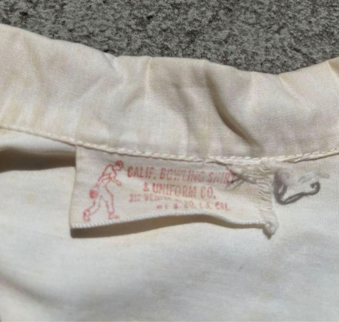 50s ボーリングシャツ　ボウリングシャツ　vintage シャツ　ビンテージ