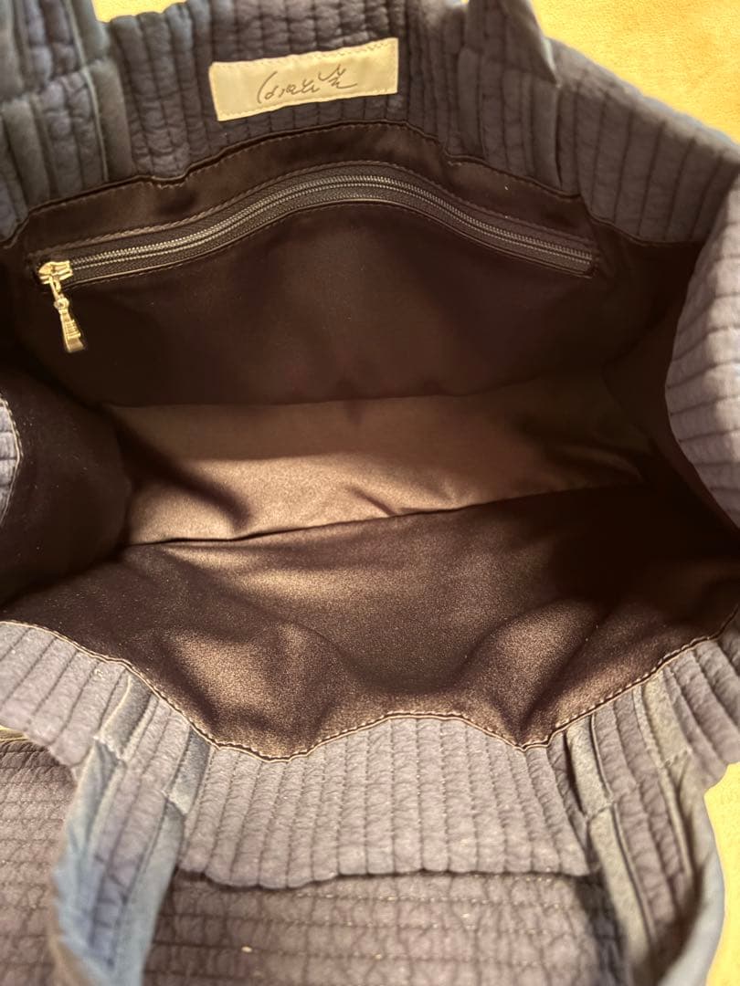 美品❣️ ピオヌンナル pionunnal　マイレディ　ネイビー ハンドバッグ