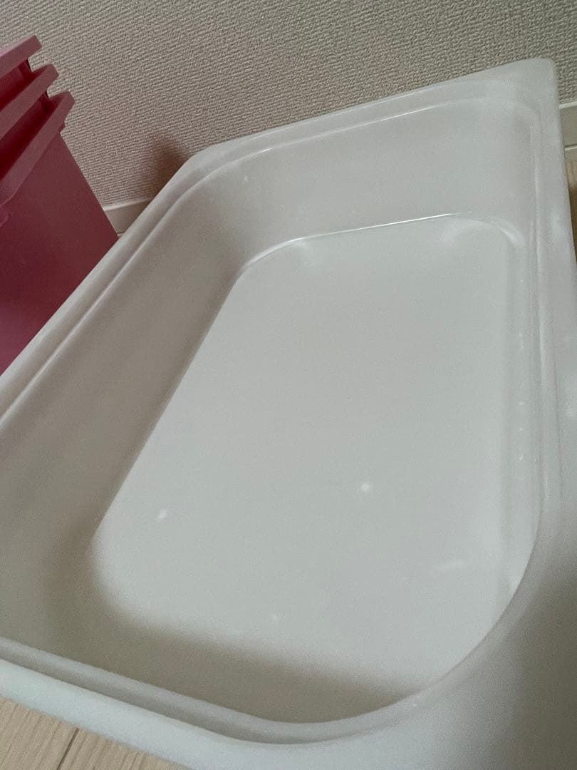 IKEA トロファスト　収納ボックス6個付き