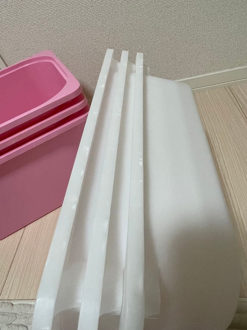 IKEA トロファスト　収納ボックス6個付き