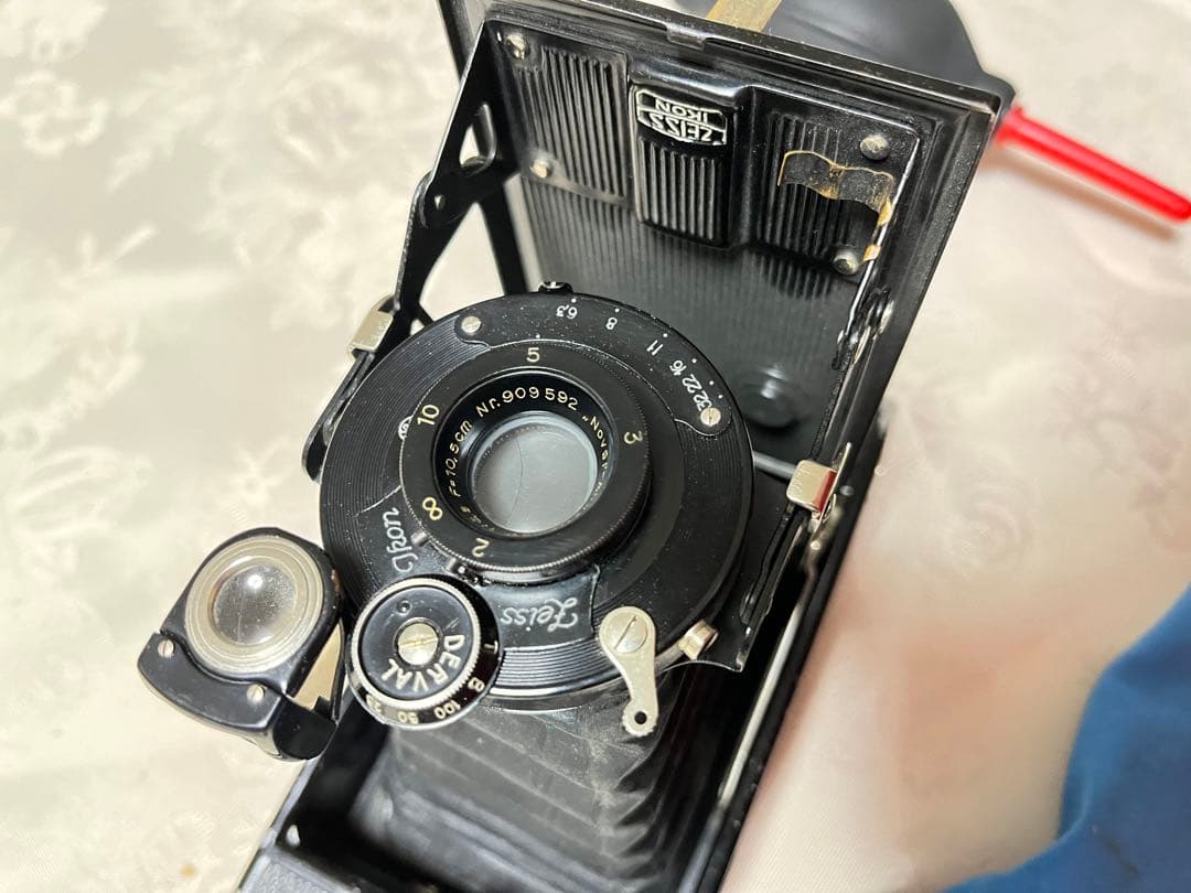 Zeiss Ikon DERVAL 蛇腹 中版カメラ 1930年代