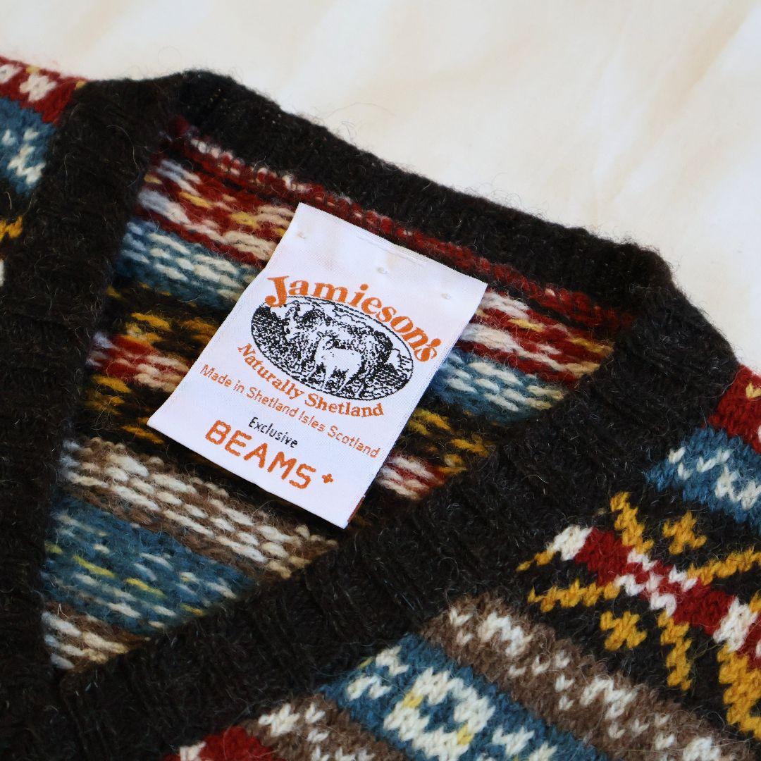 【BEAMS PLUS】Jamieson's ジャミーソンズ フェアアイルベスト