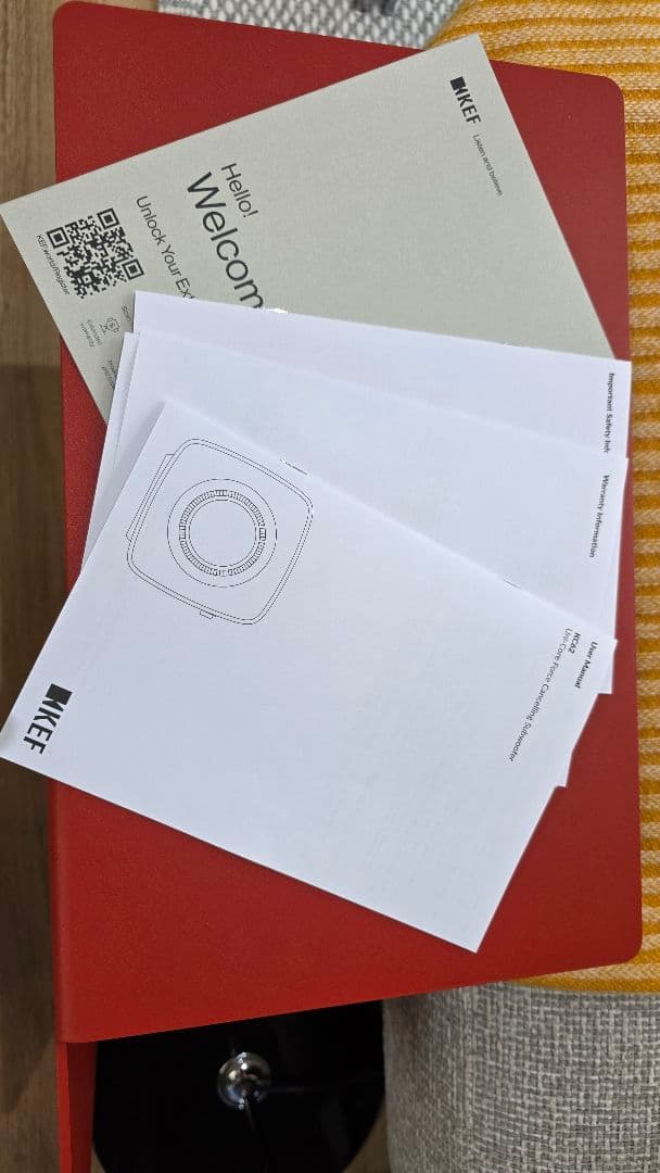 KEF KC62 サブウーファー ホワイト