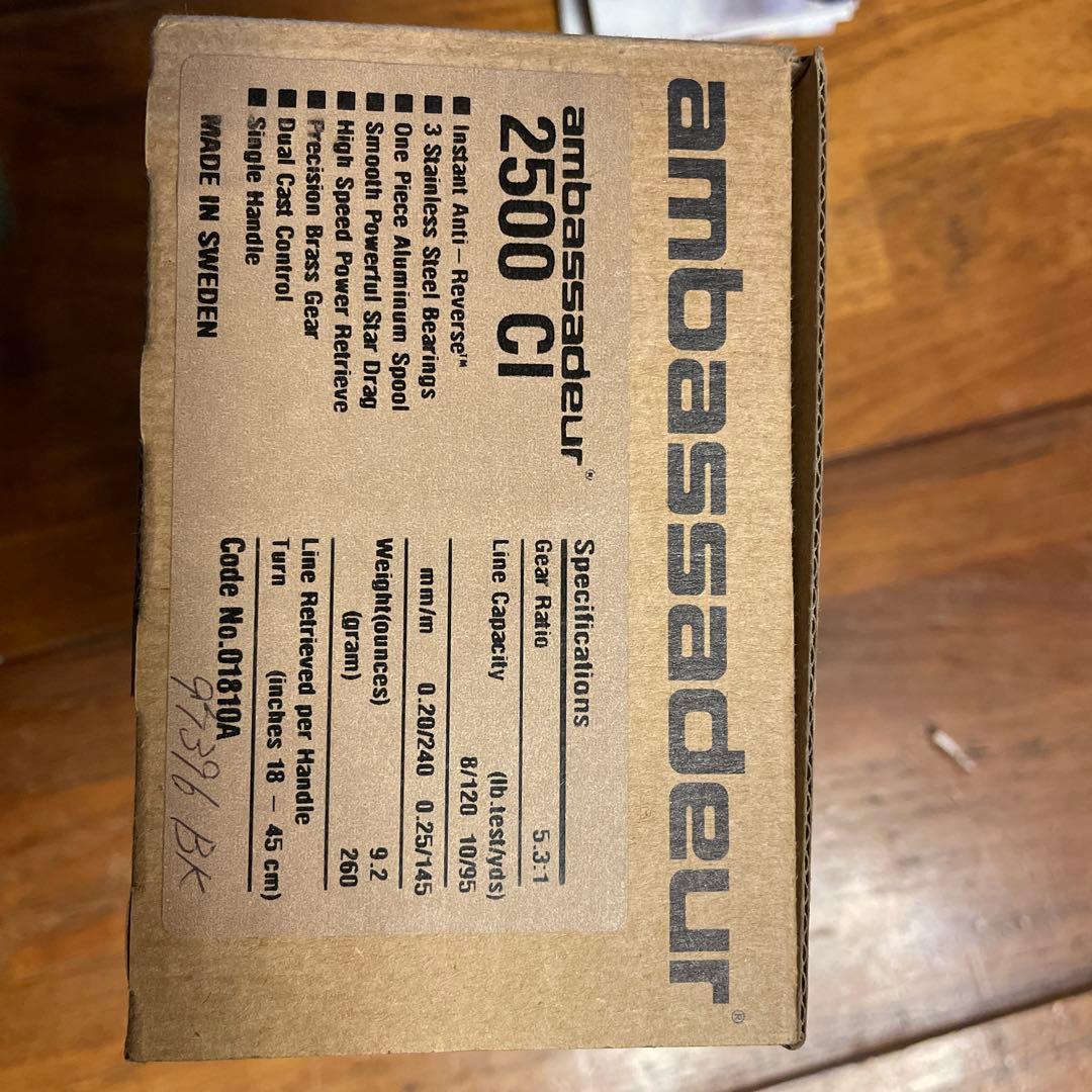 リール ABU Ambassadeur 2500ciLimited Edition