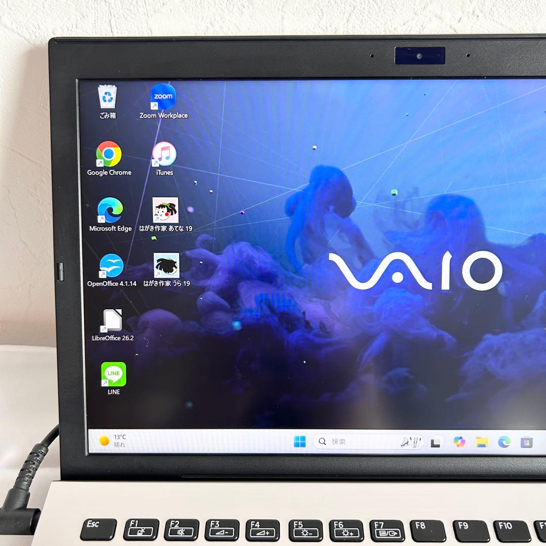VAIO ノートパソコン SSD ノートPC Corei5 第8世代 A55