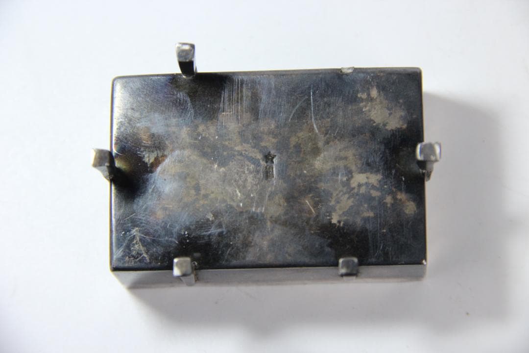 明治 昭和 ベスト 刻印 純銀ボンボ 指輪　重さ67.2g　FF01-07