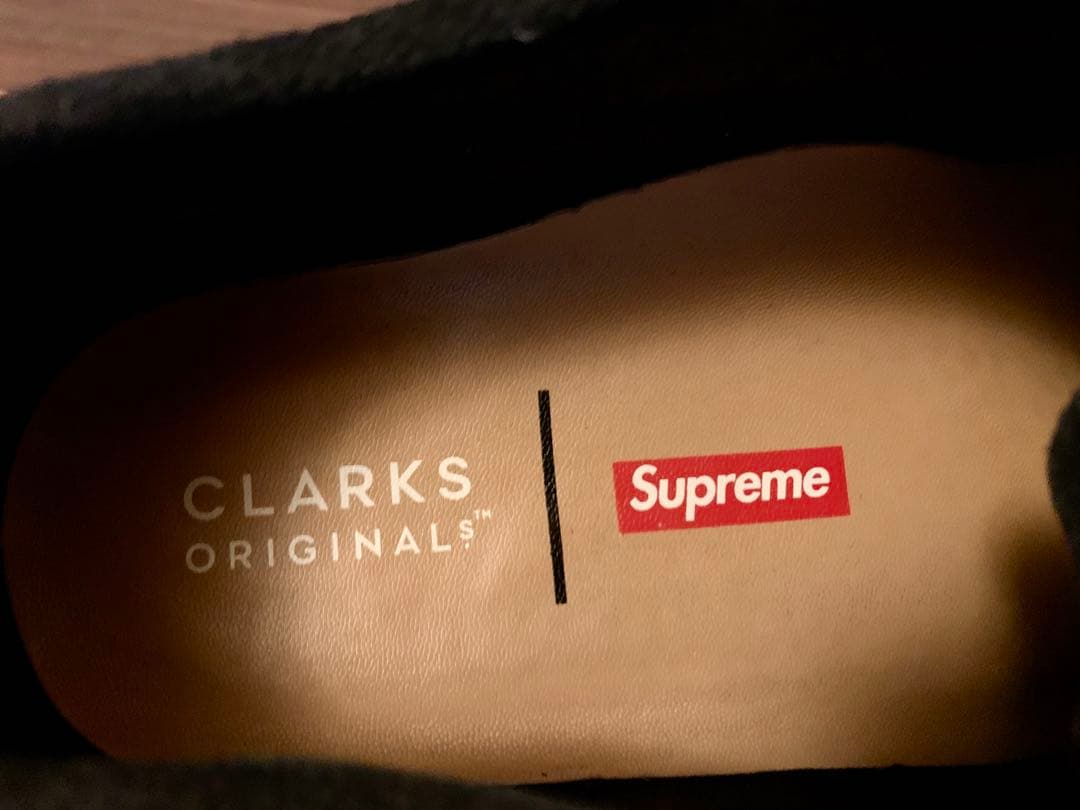 23ss week12 Supreme × Clarks wallabee