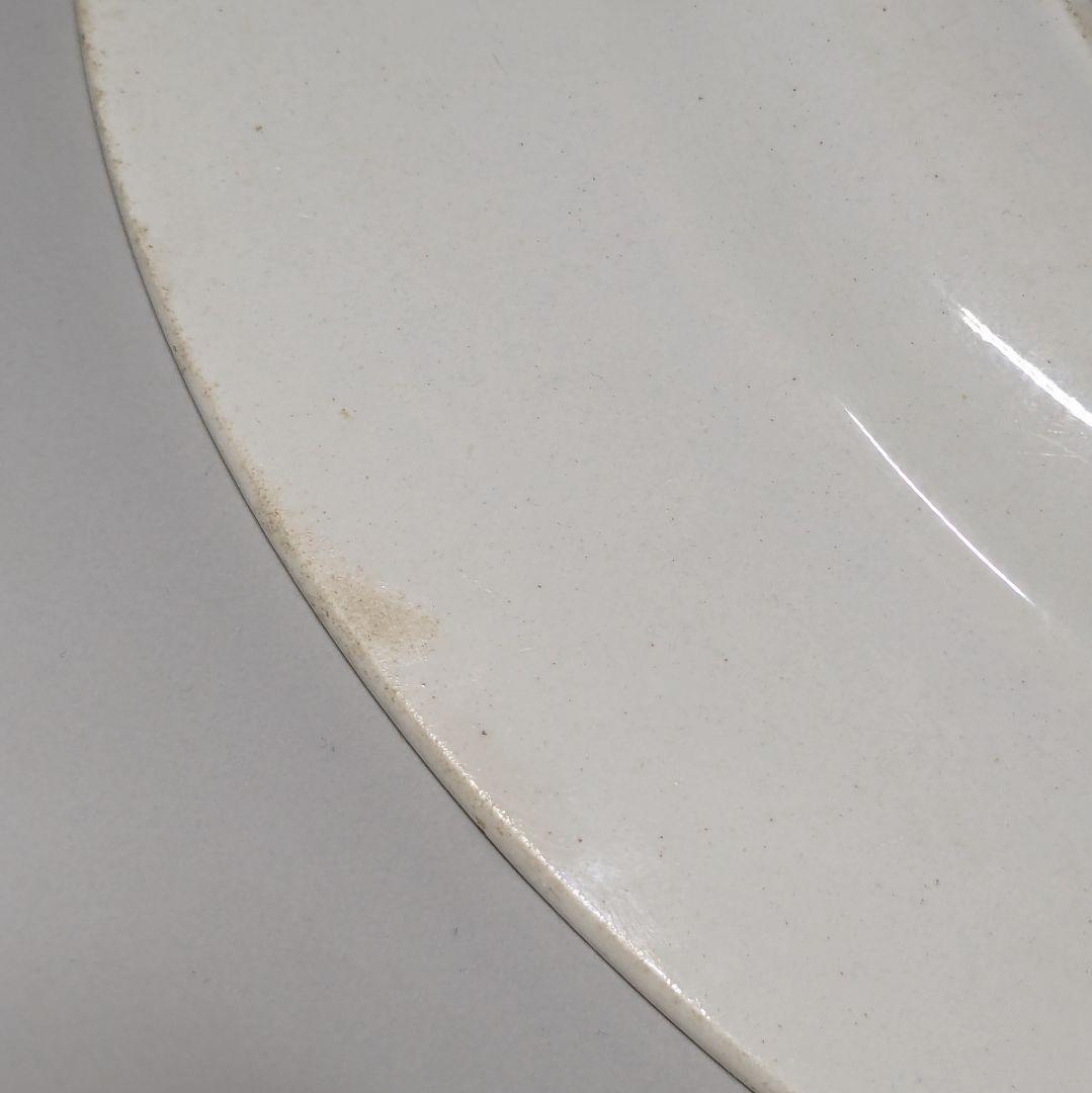 フランス　クレイユモントローBearnバスク柄プレート平皿