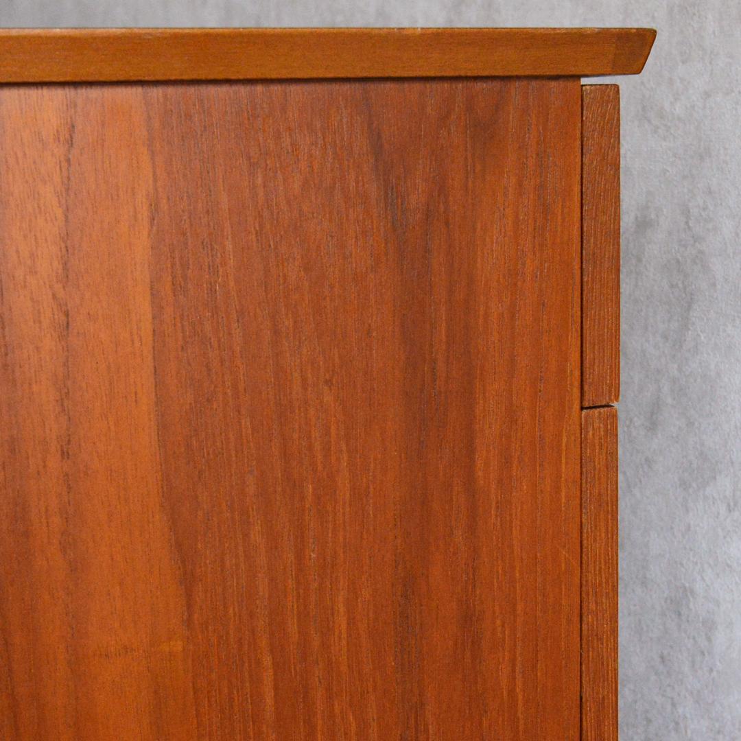 イギリスヴィンテージ ミッドセンチュリー チーク 5段チェスト 北欧家具 タンス