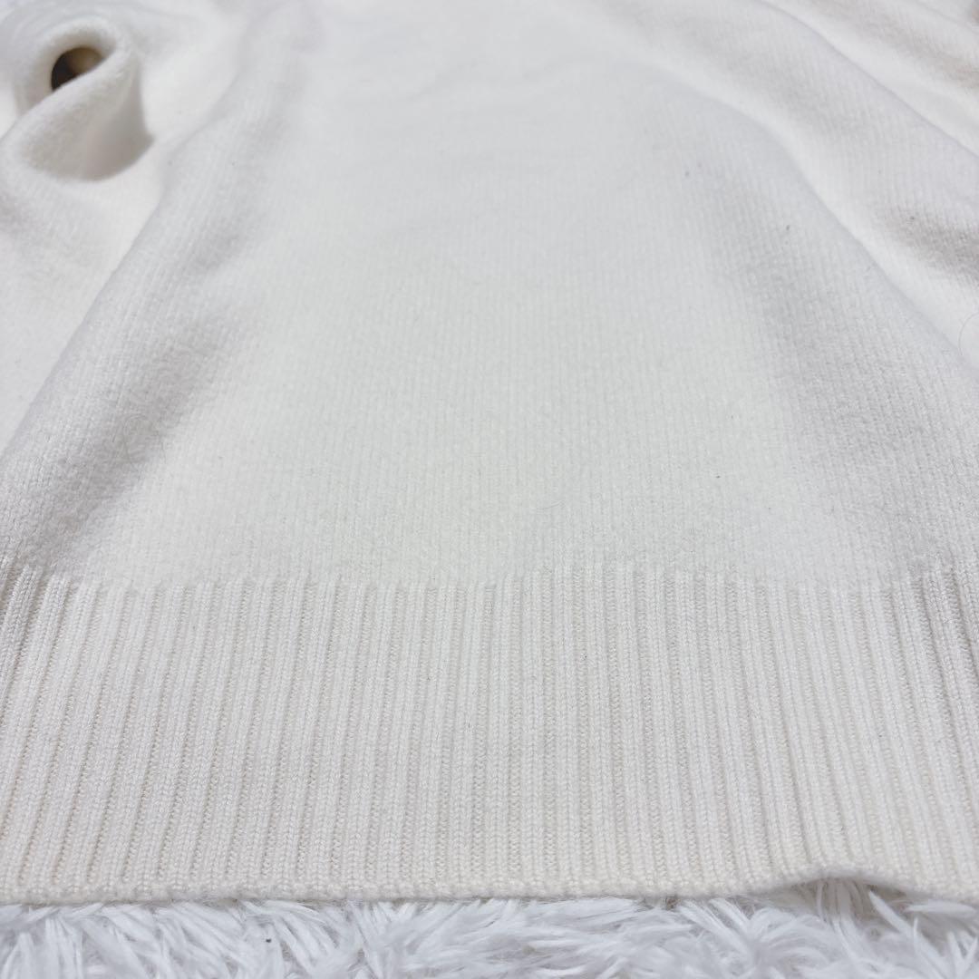 AMI PARIS ハートロゴ タートルネックニット M 厚手 ワンポイントロゴ