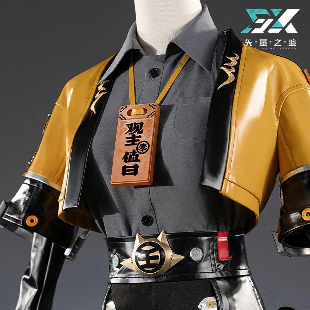 橘福福コスプレmサイズ　セット済みウイッグ/靴付き　ゼンゼロ