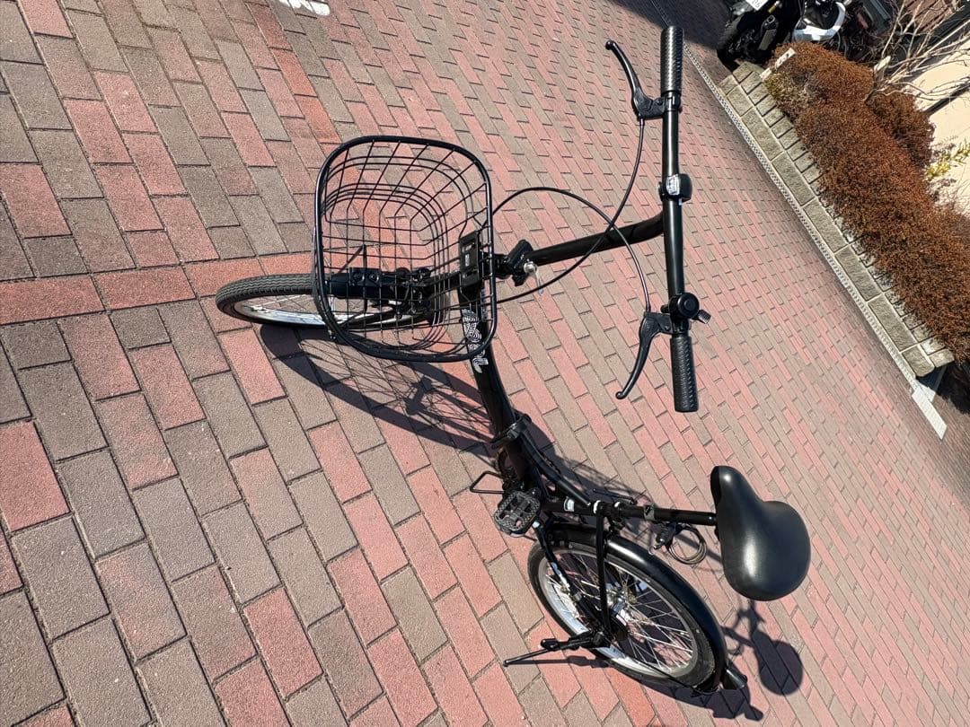 ブラッキー折り畳み自転車(20㌅)配達出来ます。お引き取り大歓迎！