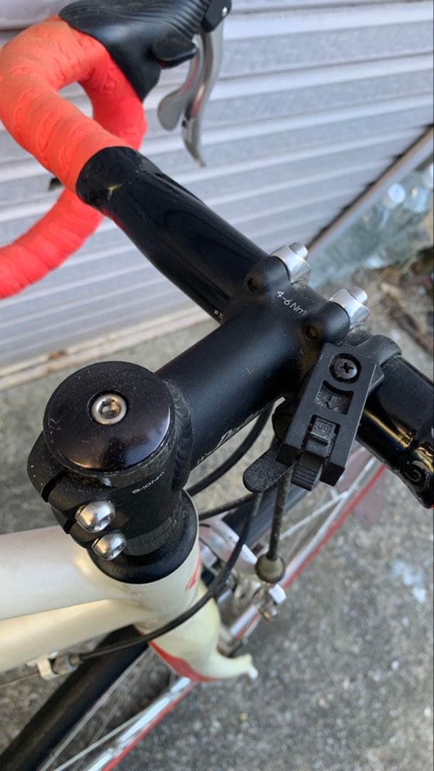 DE ROSA TEAM ロードバイク ホワイト/レッド