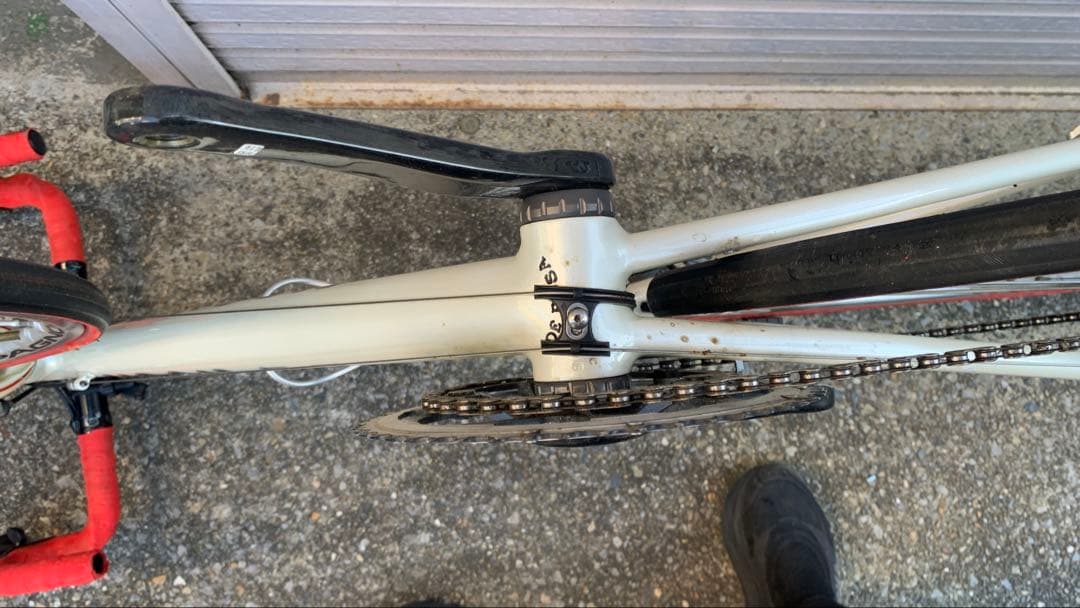 DE ROSA TEAM ロードバイク ホワイト/レッド