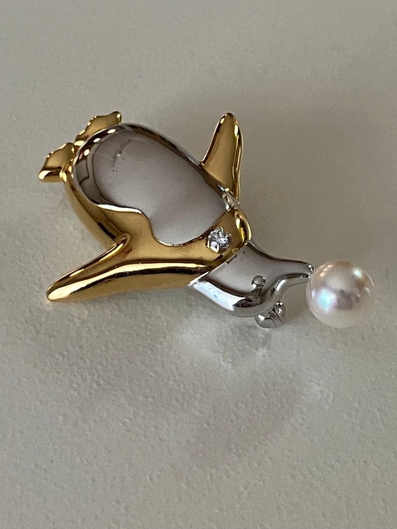 MIKIMOTO ミキモト　パール　ブローチ