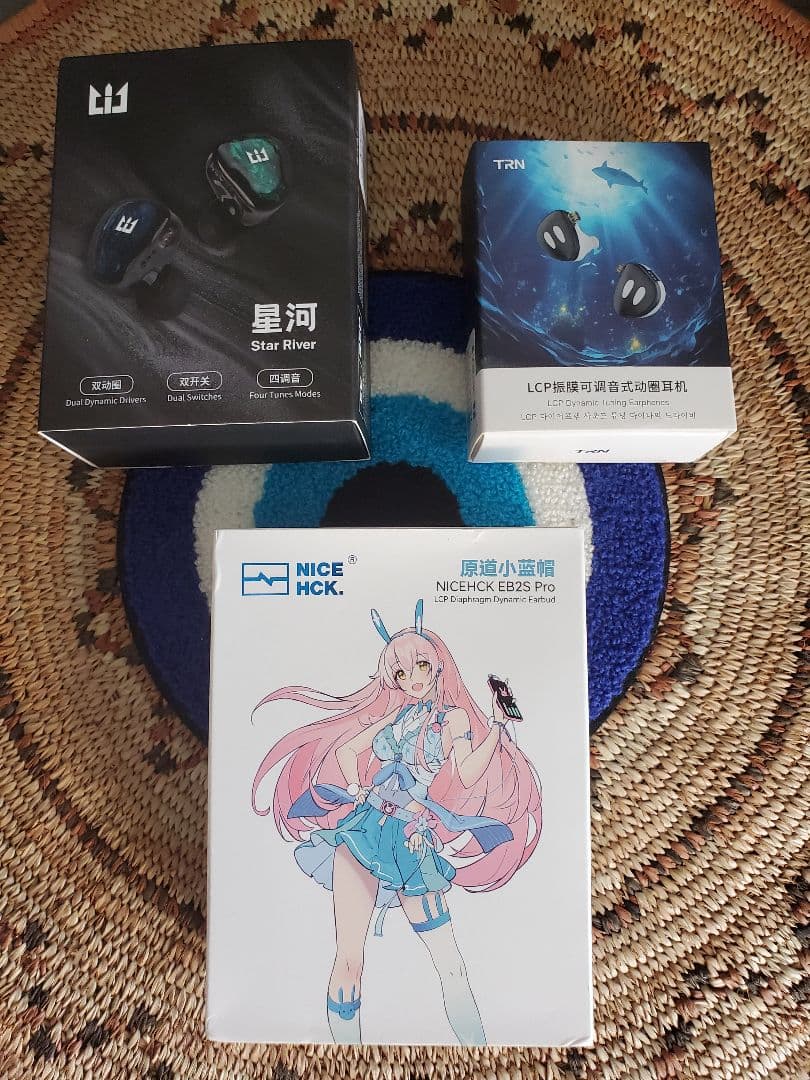 (本日限定特価)FiiO JM21 + 中華アンプ＋イヤホン3本ほか付属品多数