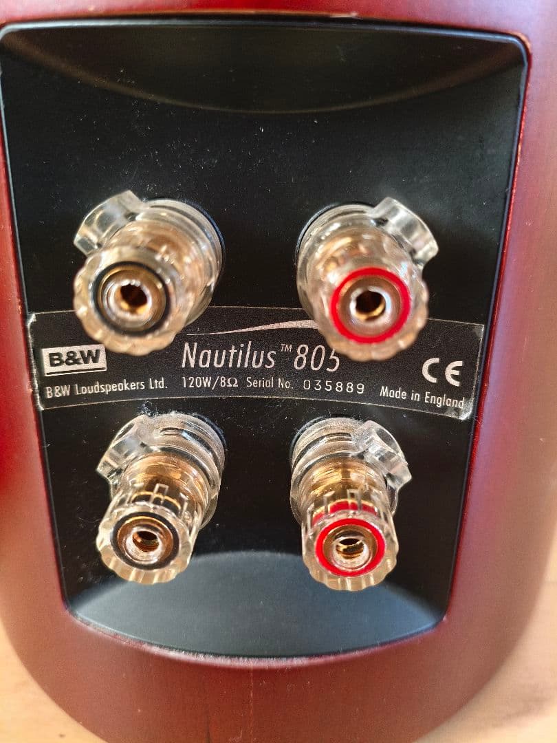 r*d様 B&W Nautilus 805 ノーチラス ツイーター新品に交換済み