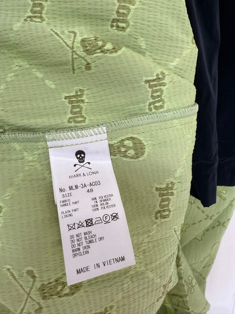 ゆー様♪ 新品 MARK&LONA 半袖プルオーバー ブルゾン マーク&ロナ