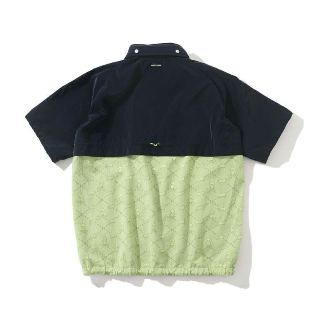 ゆー様♪ 新品 MARK&LONA 半袖プルオーバー ブルゾン マーク&ロナ