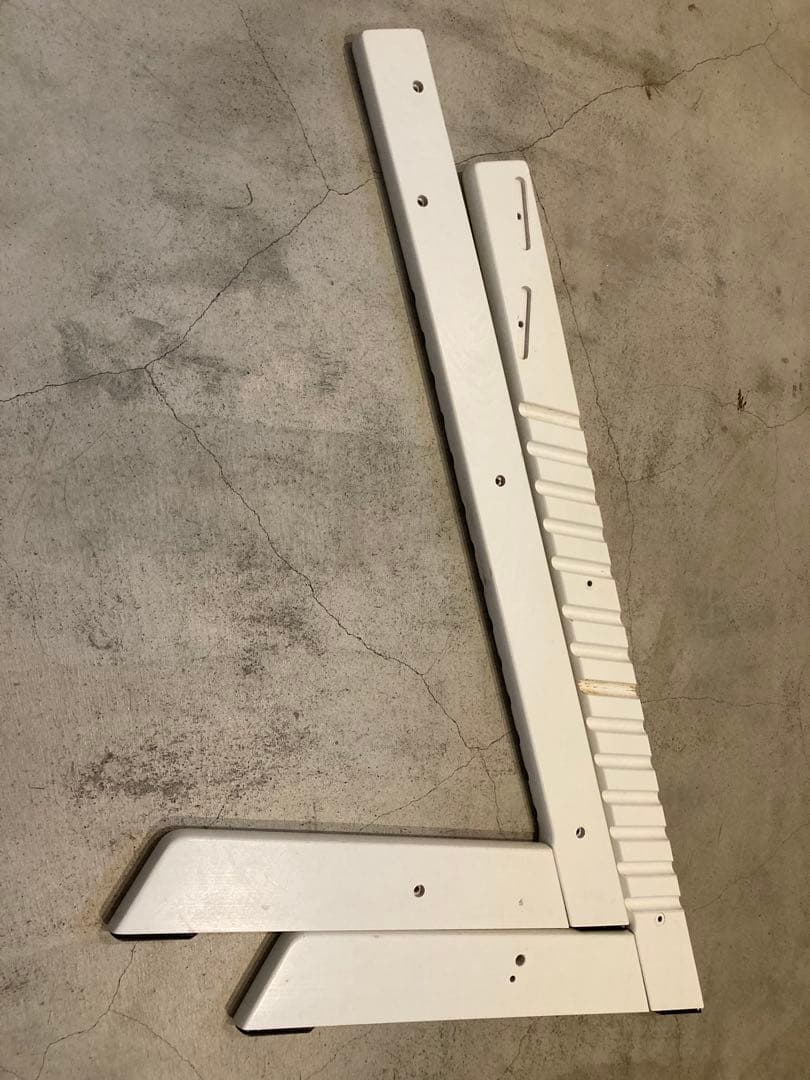 ストッケ　トリップトラップ　ホワイト　ベビーセット付　S/N4