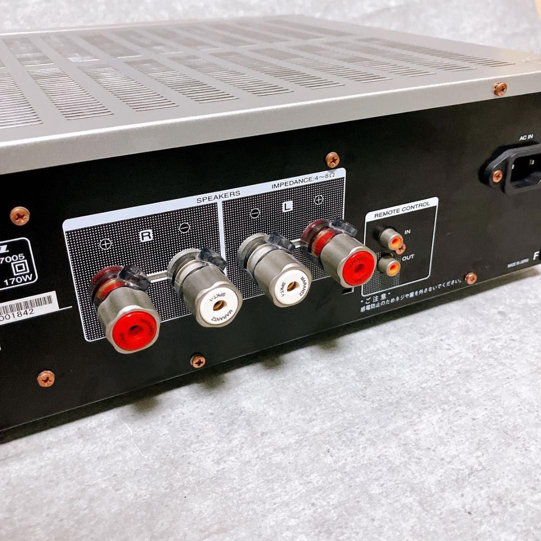 Marantz プリメインアンプ PM7005 シルバー リモコン付き ジャンク
