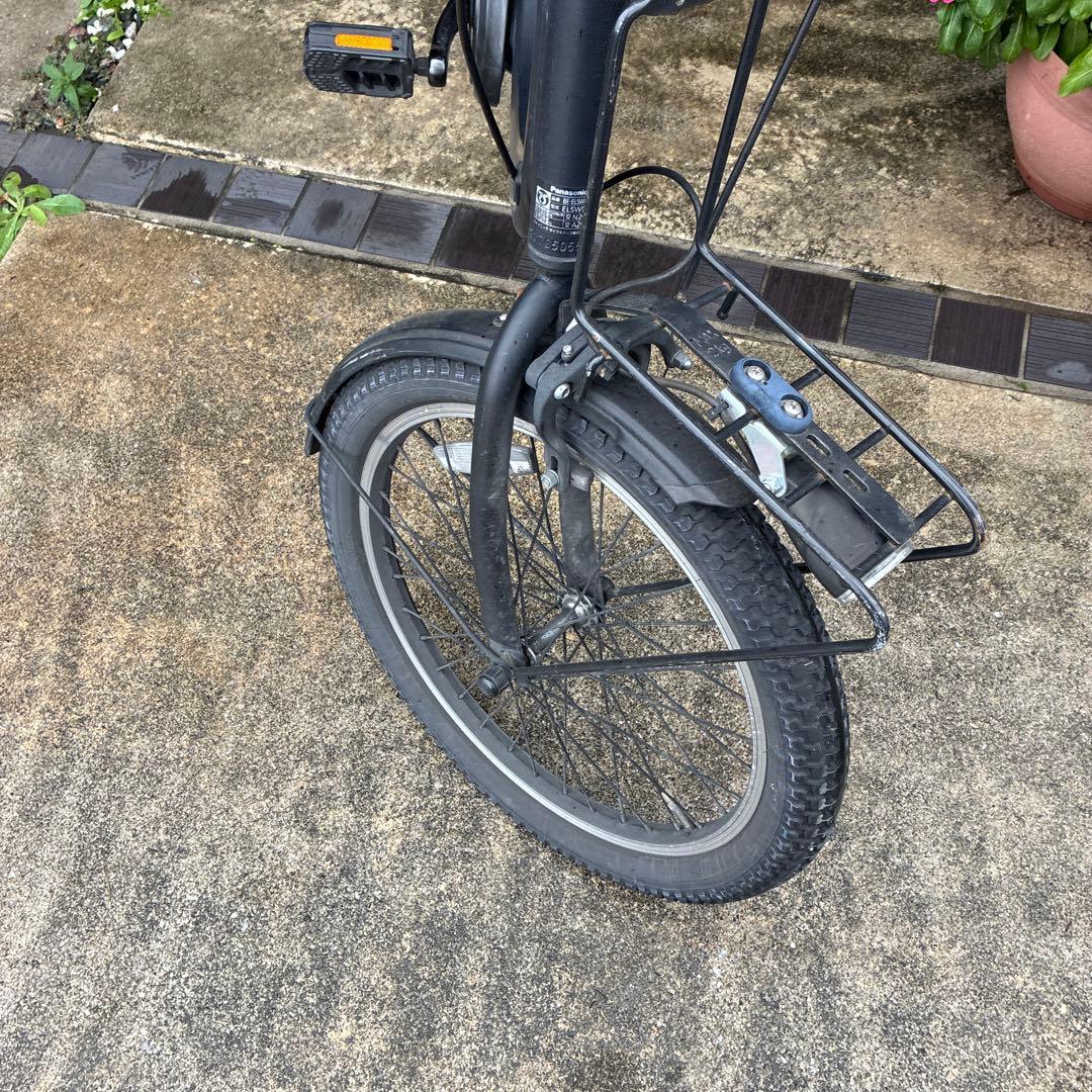 電動アシスト自転車 シティタイプ 黒