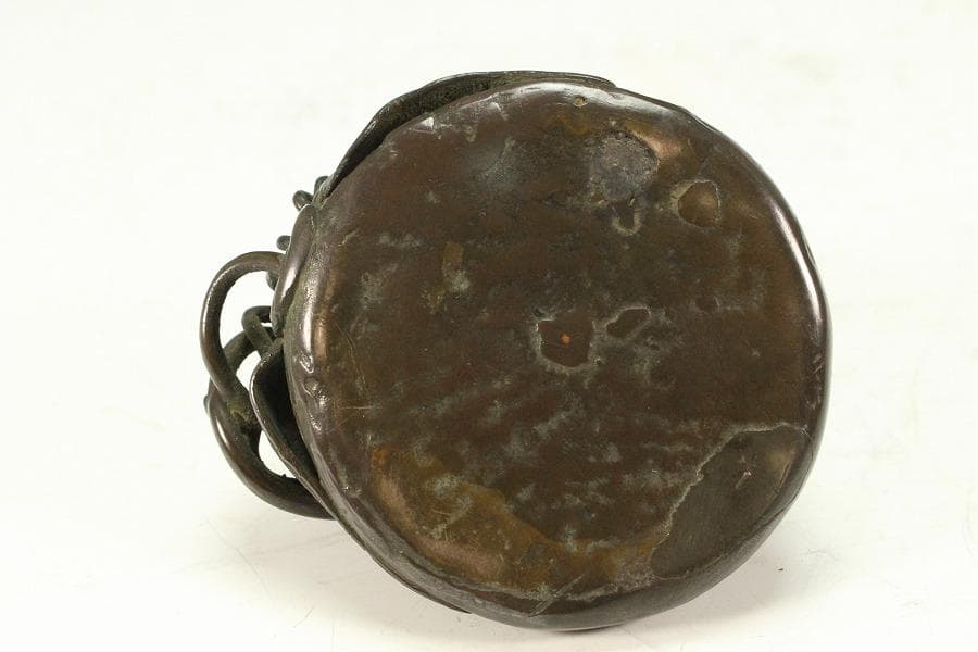 古銅 石草花 水滴 文房四宝(K-YC534)