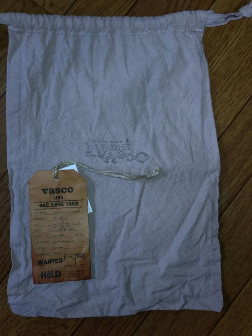 美品 VASCO ショルダーバッグ ドラムバッグ レザー ブラウン