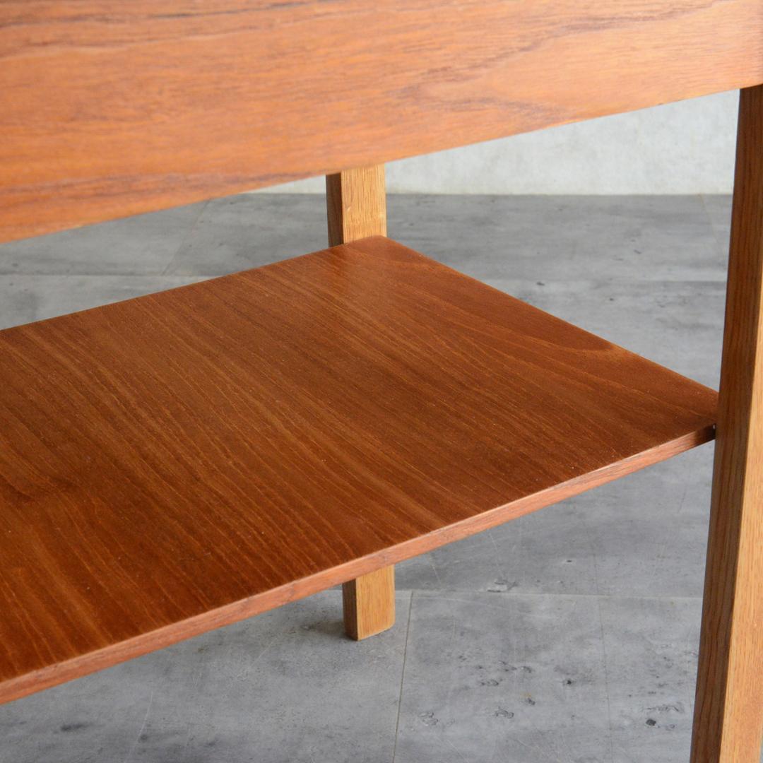 デンマーク 北欧ヴィンテージ チーク サイドテーブル 北欧家具 ナイトテーブル