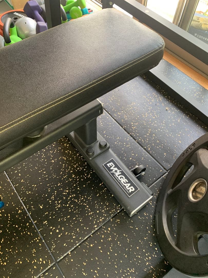 よ*ろ様 ラック、ベンチ、バー、ウエイト、マットのセット