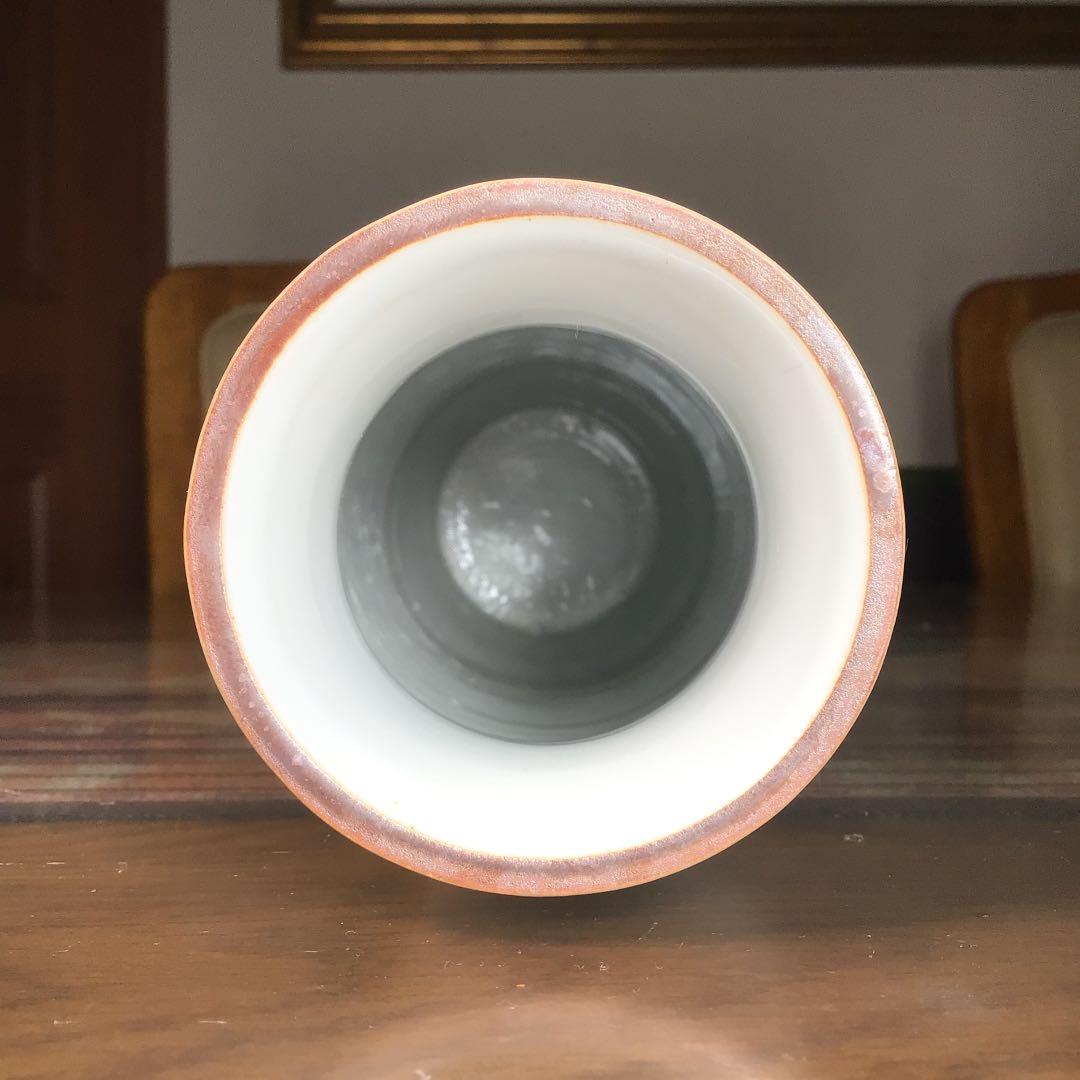 『メルうー特価』　九谷焼　赤地 健　花瓶