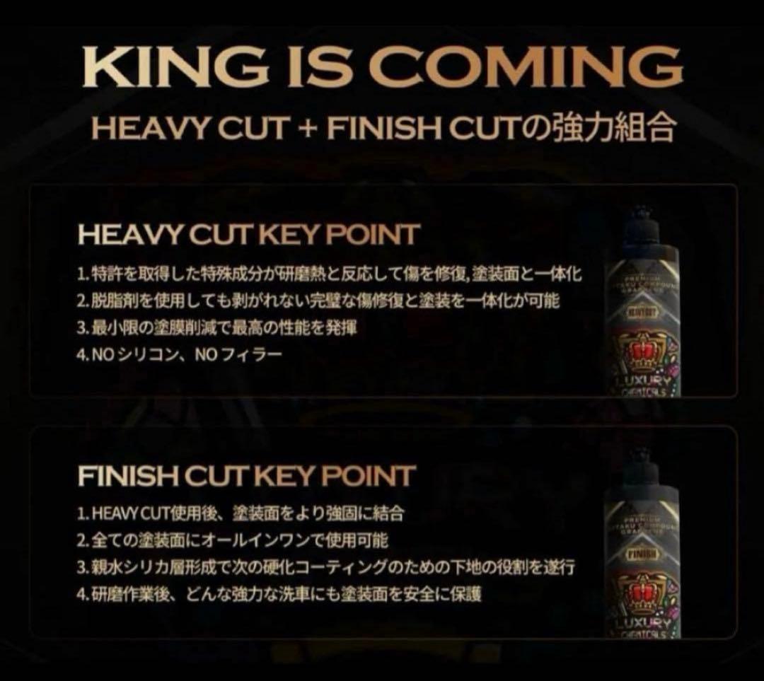 プレミアム贅沢コンパウンド「FINISH」グラフェンversion500ml