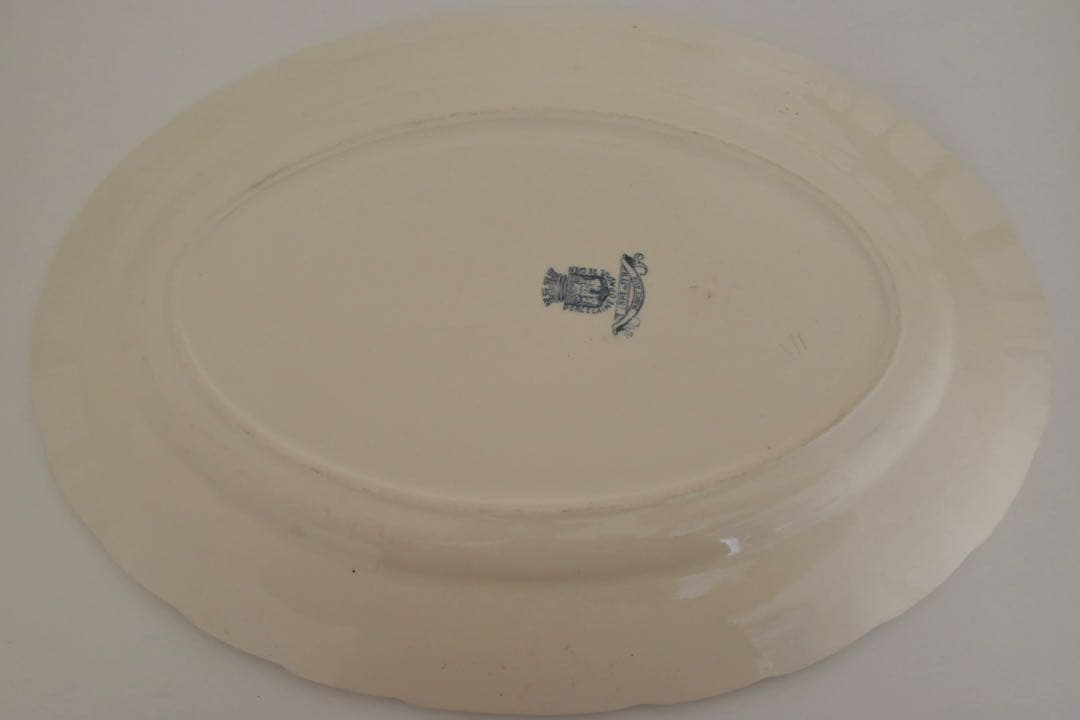 GIEN RINCEAUX ジアン オーバル皿 ランソー フランスアンティーク