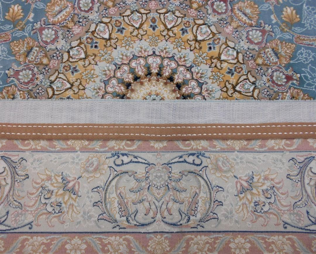 225万ノット！超高密度織 絨毯！本場 イラン産150×225cm‐201701