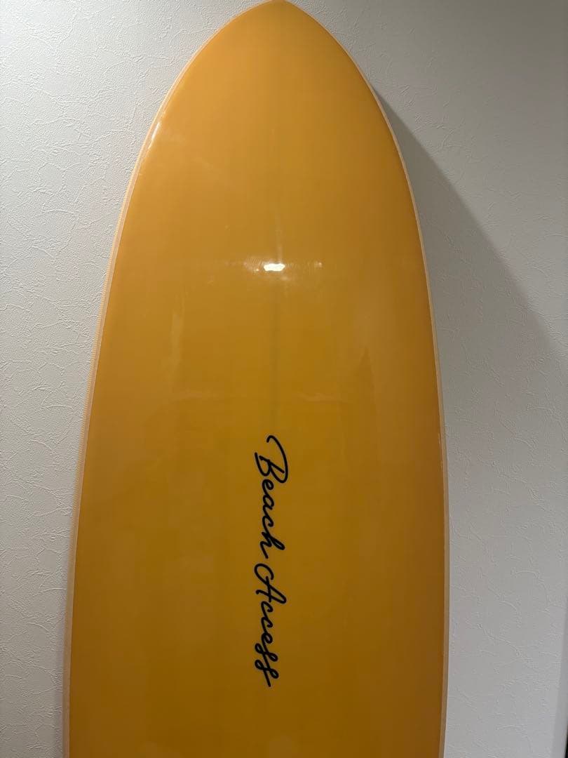 ビーチアクセス　ソフトボード 6'8\" フィン　リーシュロック付き
