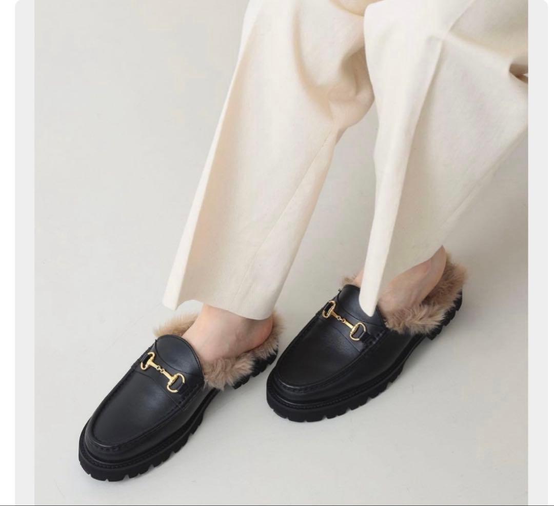 専用⭐︎ローファー CAMINANDO/カミナンド　ファー　ビットミュール