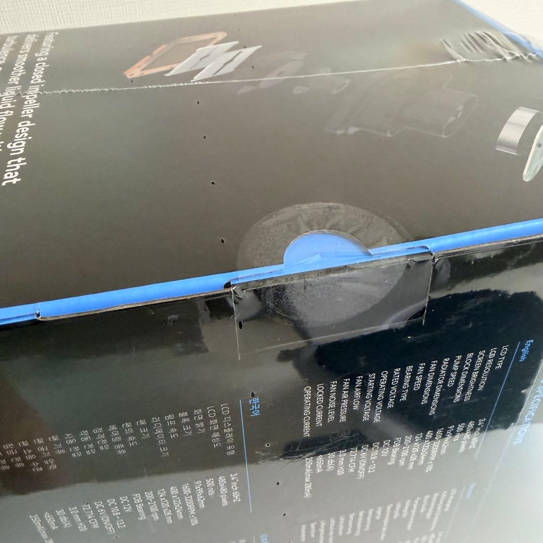 LianLi 保証書付き 最新 水冷CPUクーラー ホワイト IPS液晶