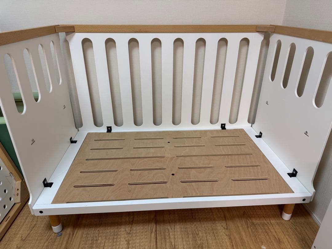 美品　HOPPL bébéd ホップル　ベビーベッド