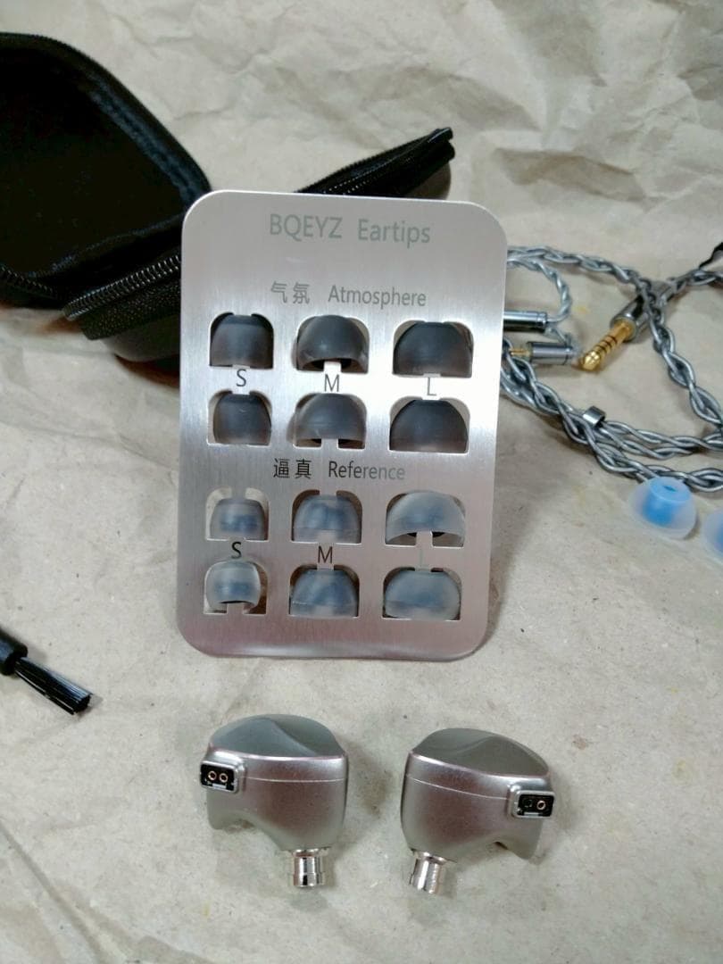 BQEYZ四季シリーズ Winter 骨伝導ダイナミック型 有線イヤホン イヤモ