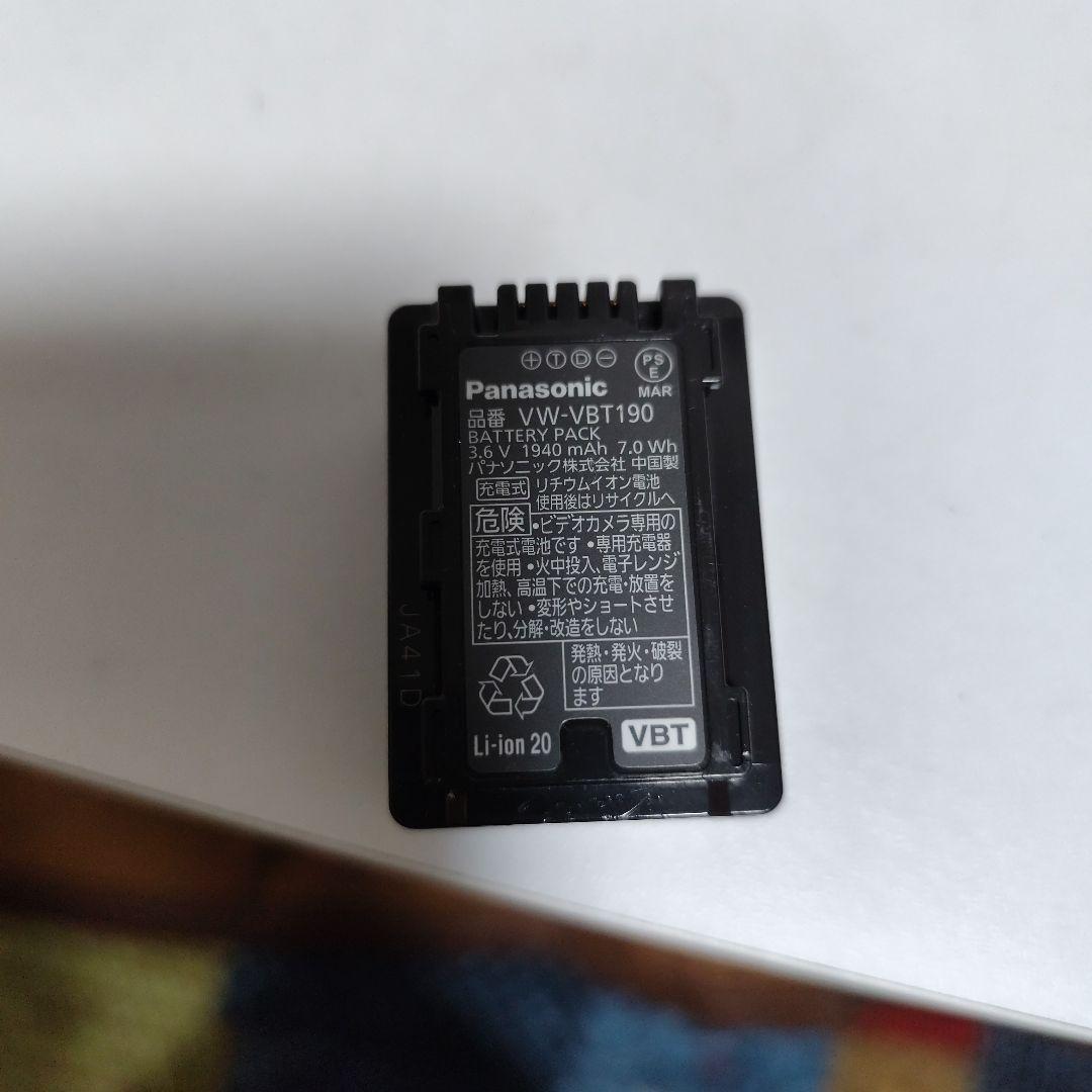 【ジャンク品】パナソニック 4K ビデオカメラ VX992M-W