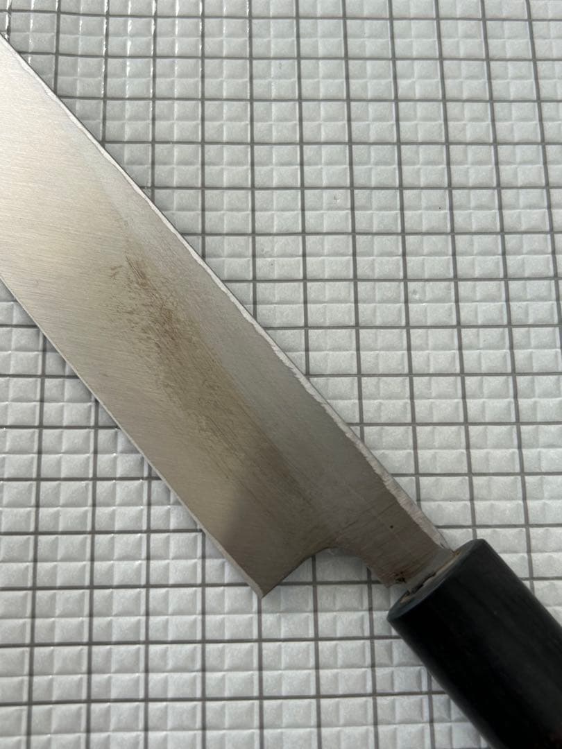 仙助 包丁 刺身包丁 柳刃包丁 安来鋼青紙２号 270mm 紫檀シノギ柄 ②