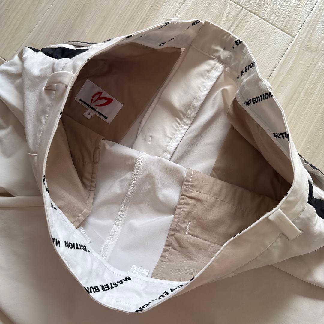値引き可　マスターバニー　パンツ　白　ホワイト　L〜XL相当 ストレッチ素材