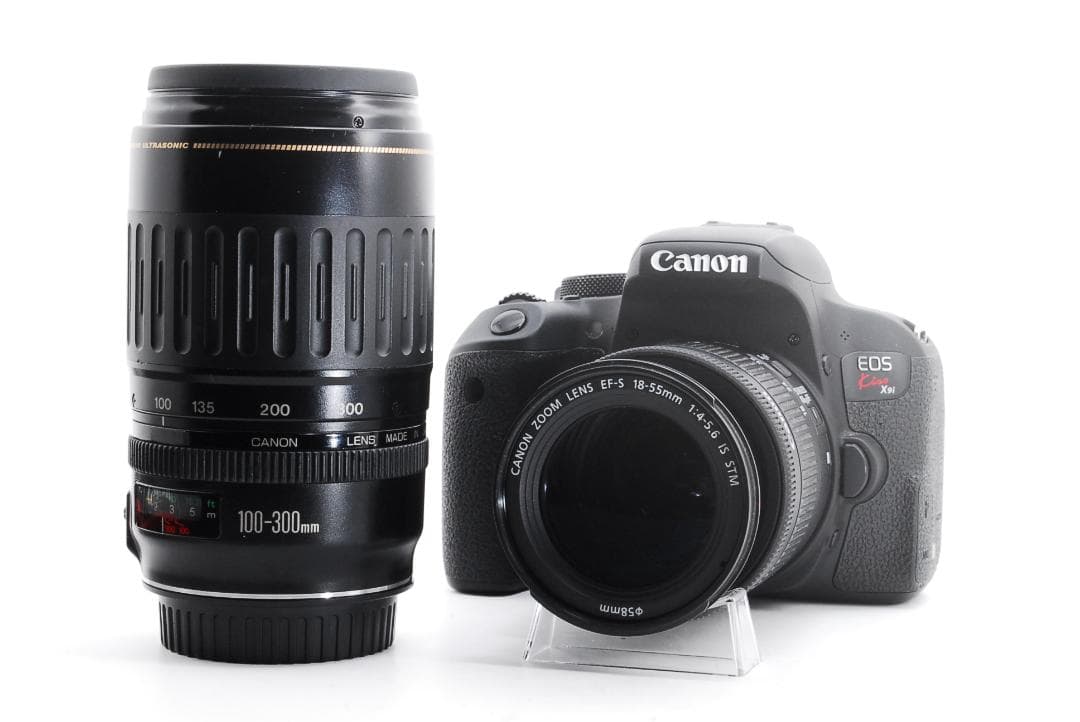 Wi-Fi搭載 Canon Kiss X9i USM望遠付きダブルレンズ