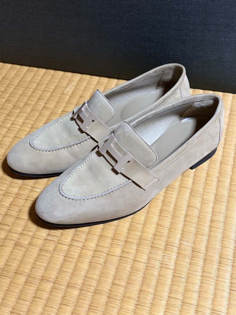 anan　エルメス　ローファー　モカシン パリ　37 画像追加