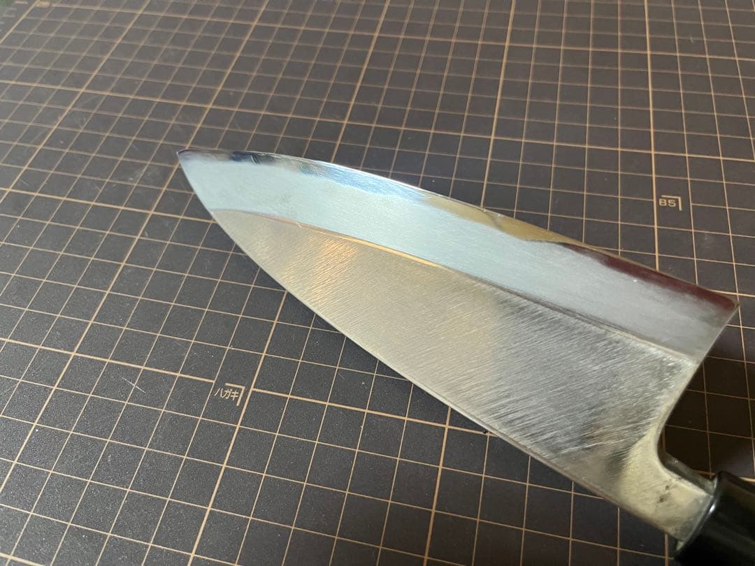 安来鋼 青鋼 出刃包丁 刃渡り15cm 未使用 青紙鋼 包丁