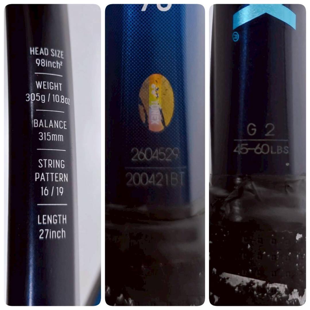 YONEX ヨネックス EZONE 98 硬式テニスラケット②