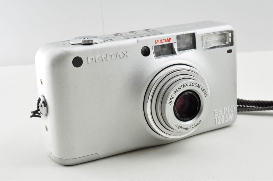 動作確認済　PENTAX ESPIO 120SW シルバー ペンタックス