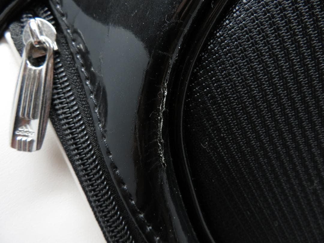 未使用保管品 アディダス adidas キャディバッグ ブラック×ホワイト