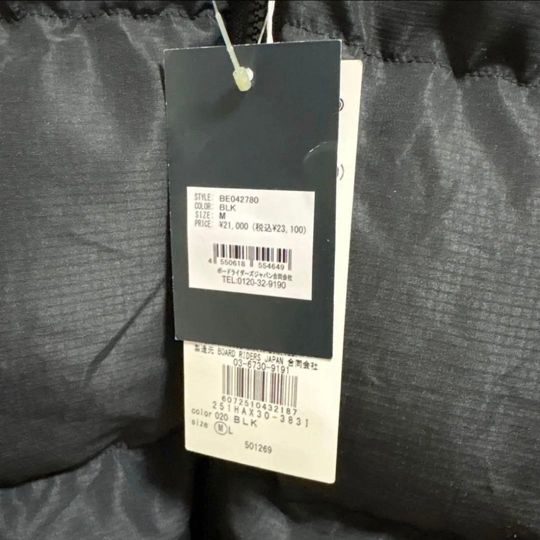 新品タグ付きRVCA×AZUL リフレクターパファージャケット