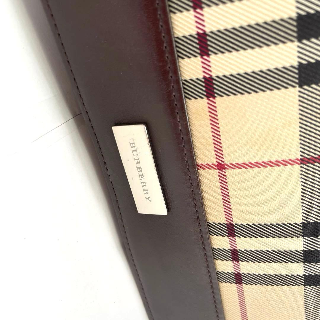 BURBERRY バーバリー ノバチェック 本革　ミニショルダーバッグ